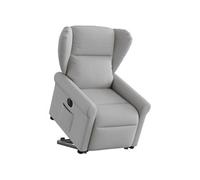 vidaXL stoel électrique réglable tissu wolk gris Gris G