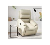 vidaXL Fauteuil Inclinable Électrique, Chaise de Relaxation avec Dossier, Siège avec Accoudoirs, Fauteuil TV de Salon, 3205057