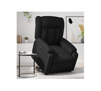 stoel électrique similicuirnoir