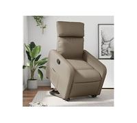 Vidaxl Fauteuil Inclinable Cappuccino Similicuir