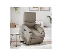 vidaXL stoel similicuir cappuccino Marron G