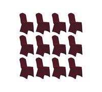 Stoelhoezen stretch 12 st bordeauxrood279093