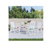vidaXL Coussins de chaise Lot de 2 multicolores 40x40x7 cm Tissu