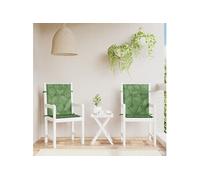 Coussins de dossier Tissu Oxford Accessoire sièges Décor mobilier patio vidaXL v