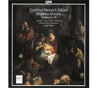 Stölzel : Oratorio de Noël-Cantates 6-10. Schwarz, Mertens, Kobow, Voss, Rémy