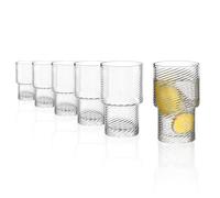 Stölzle Lausitz Berlin Lot de 6 gobelets universels 313 ml - Verres à cocktail élégants en verre cristal - Verres à eau polyvalents pour jus, spiritueux et long drinks - Passe au lave-vaisselle