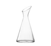 Stölzle Lausitz Carafe à col biais de la collection One For All - Capacité : 1 l - Soufflée à la bouche - Passe au lave-vaisselle - Hauteur : 28,5 cm - Diamètre extérieur : 16 cm - 4120066