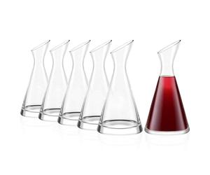 Stölzle Lausitz Carafe One for All 250 ml - Carafe inclinée en cristal soufflé bouche pour eau, jus, lait ou vin - Fabriquée à la main en Allemagne - Élégante, universelle et compatible lave-vaisselle