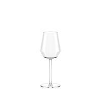 Stölzle Lausitz Celestia Lot de 6 verres à vin blanc 410 ml - Développement idéal des arômes du vin blanc - Design avec surface à facettes - Verres à vin robustes avec ventilation précise - Passe au