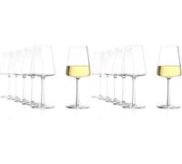 Stölzle Lausitz Lot de 12 verres à vin rouge Power 520 ml I Grand lot de 12 verres à vin rouge I Verres à vin rouge incassables I Soufflé à la bouche I Qualité supérieure