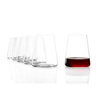 Stölzle Lausitz Gobelets à vin rouge sans pied, cristal - Lot de 6 520 ml