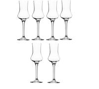 Stölzle_Lausitz Lot de 6 verres à distillat professionnels - 185 ml - Verre cristal élégant - Passe au lave-vaisselle - Qualité supérieure - Beau aspect uniforme - Incassable