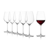 Stölzle_Lausitz Lot de 6 verres à vin rouge Fino/verres à vin rouge modernes de qualité supérieure/verres à vin rouge élégants et légers/verres à vin rouge Stölzle