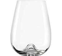 Stölzle_Lausitz Lot de 6 verres à vin Vulcano - Sans pied - Passe au lave-vaisselle - Incassables - Comme soufflé à la bouche - Qualité supérieure (475 ml)
