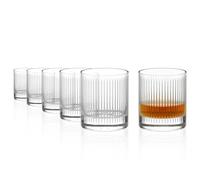 Stölzle Lausitz NYB SOHO Verres à Whisky Lot de 6, 320 ml - Verres Tumbler Haut de Gamme au Design Intemporel - Verres à Whisky en Cristal Sans Plomb - Compatible Lave-Vaisselle, Fabriqué en Allemagne