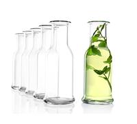 Stölzle Lausitz Purity Lot de 6 carafes en verre 1 l - Carafe en verre de qualité supérieure - Convient comme carafe à eau - Carafe pour limonade - Carafe à vin - Résistant aux chocs et au