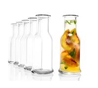 Stölzle Lausitz Purity Lot de 6 carafes en verre de qualité supérieure 500 ml Convient comme carafe à eau, carafe pour limonade, carafe à vin / résistante aux chocs et passe au lave-vaisselle