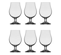 Stölzle_Lausitz verre à bière tulipe série Berlin 390ml I service de 6 I verres à bière galbés 0,3l I passe au lave-vaisselle I verre noble en cristal sans plomb I ne casse pas I top qualité
