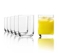 Stölzle Lausitz Verres à Jus Petits Classic Lot de 6, 180ml - Verres Élégants en Cristal pour Jus et Eau - Résistants au Lave-vaisselle et aux Chocs, Fabriqués en Allemagne