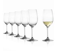 Stölzle Lausitz Verres à Vin Blanc Event Lot de 6, 360 ml - Verres en Cristal Élégants pour Vins Blancs Puissants et Rouges Moyens - Résistants, Lavables, Made in Germany