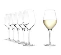 Stölzle Lausitz Verres à Vin Blanc Exquisit Lot de 6 350 ml - Verres en Cristal Haut de Gamme pour Vins Blancs Corsés - Élégants & Durables, Lavables au Lave-Vaisselle, Fabriqués en Allemagne