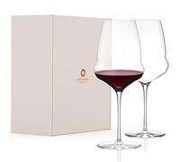 Stölzle Lausitz Verres à Vin Bordeaux Cocoon Lot de 2, 745 ml - Verres à Vin Rouge Haut de Gamme pour Bordeaux - Cristal Extravagant pour un Développement Optimal des Arômes - Lave-Vaisselle