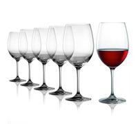 Stölzle Lausitz Verres à Vin Bordeaux Event Lot de 6, 635 ml - Élégants Verres à Vin pour Bordeaux - Verres à Vin Rouge en Cristal pour une Meilleure Libération d’Arôme - Lavable au Lave-Vaisselle