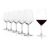 Stölzle_Lausitz Verres à Vin Bordeaux Revolution Lot de 6, 650 ml - Verres de Haute Qualité en Cristal pour Bordeaux, Amarone & Syrah - Résistants au Lave-Vaisselle