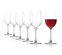 Stölzle Lausitz Verres à Vin Rouge Classic Lot de 6, 450 ml - Verres à Vin de Haute Qualité pour Vins Rouges - Cristal Élégant pour Une Dégustation Parfaite - Résistants & Compatibles Lave-Vaisselle