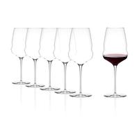 Stölzle Lausitz Verres à Vin Rouge Cocoon Lot de 6, 610ml - Verres de Haute Qualité Idéals pour le Vin Rouge - Verres à Vin Exquis en Cristal pour une Libération Maximale des Arômes