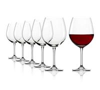 Stölzle Lausitz Verres à Vin Rouge Event Lot de 6, 770 ml - Verres à Vin Idéals pour Bourgogne - Verres en Cristal pour Arôme Maximale - Résistants au Lave-Vaisselle et aux Chocs