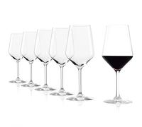 Stölzle_Lausitz Verres à Vin Rouge Revolution Lot de 6, 490 ml - Verres en Cristal de Haute Qualité pour Vin Rouge - Design Élégant pour Maximiser les Arômes - Lave-vaisselle et Résistant aux Chocs