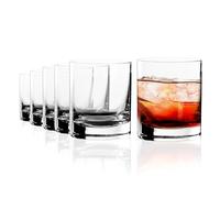 Stölzle Lausitz Verres à Whisky New York Bar Set 6 Pièces 190 ml - Élégants Verres Tumbler en Cristal sans Plomb - Verres à Whisky, Bourbon & Cocktail - Lavables au Lave-Vaisselle, Made in Germany