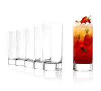 Stölzle_Lausitz Lot de 6 verres à eau de la série New York Bar - Passe au lave-vaisselle - Grands verres à jus - Verres universels en cristal sans plomb - Qualité supérieure (350 ml)