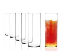 Stölzle Lausitz Verres Longdrink Kyoto Bar Set 6, 465 ml - Verres Élégants pour Cocktails, Eau, Jus - Cristal Résistant au Lave-Vaisselle - Résistant aux Chocs, Idéal pour Quotidien et Occasions
