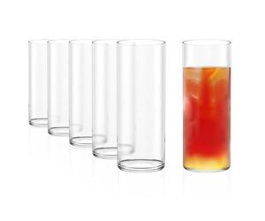 Stölzle Lausitz Verres Longdrink Kyoto Bar Set 6, 465 ml - Verres Élégants pour Cocktails, Eau, Jus - Cristal Résistant au Lave-Vaisselle - Résistant aux Chocs, Idéal pour Quotidien et Occasions