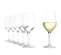 Stölzle Lausitz Verres Universels Exquisit Lot de 6, 420 ml - Élégants Verres à Vin Blanc en Cristal, Idéal pour Vins Rouges Légers & Rosés - Résistants au Lave-Vaisselle & aux Chocs