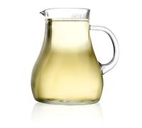 STÖLZLE OBERGLAS carafe série Salzburg 1 l I optique spirale I carafe à eau I carafe en verre pour limonade I carafe à lait I en verre de pointe I résiste au choc et au lave-vaisselle