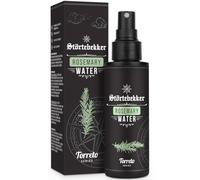 Störtebekker Eau de romarin premium - Spray hydratant naturel et rafraîchissant - Eau de romarin pour cuir chevelu gras et peaux à imperfections - Soin capillaire végétalien, sans silicone (125 ml)