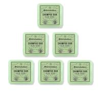 Störtebekker® Lot de 6 shampoings à l'aloe vera de qualité supérieure pour homme et femme - Savon de douche 3 en 1 pour homme, pour cheveux, visage, corps - Shampooing hydratant - Végétalien, fait à