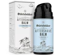 Störtebekker® Premium Baume après-rasage pour hommes - Contre les irritations de la peau, le feu du rasoir - Soin de la peau après le rasage - Parfum agréable - Baume après-rasage (Crusoe)