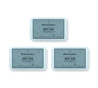 Störtebekker Premium Body Bar Sea Breeze Gel douche solide pour homme et femme Nettoyage naturel Parfum délicieux Fabriqué à la main et sans additifs 3 x 120 g