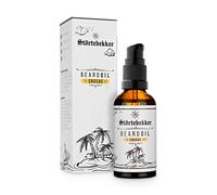 Störtebekker Premium huile barbe homme pour le soin quotidien de la barbe de 3 jours ou complète - Huile avec odeur agréable - Ingrédients de haute qualité - Fabriqué en Allemagne (Crusoe)
