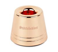 Störtebekker® Premium petit support de rasage en acier inoxydable - adapté aux rasoirs (Störtebekker) - accessoire rasage de haute qualité - sol antidérapant - idée de cadeau pour homme (Rosé)
