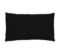 STOF - Alicia Taie d'oreiller Sac Coton Noir 70 x 50 cm