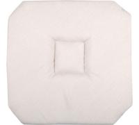 STOF | Coussin d'assise - BEA - 40x40 cm - Beige clair - Design élégant - Confort maximal