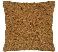 STOF | Coussin de canapé - Coussin décoratif - MONTREAL - 50x50 cm - Camel - Doux et élégant - Doublure de haute qualité