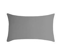 Stof - Coussin - Taille 30x50 cm - 100% Polyester - Couleur Souris - Modèle Nelson - Épaisseur Idéale - Confortable et Élégant - Agréable au Toucher