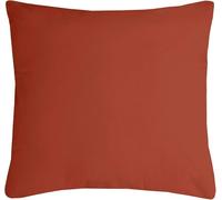 Stof - Coussin - Taille 40x40 cm - 100% Polyester - Couleur Terracotta - Modèle Nelson - Épaisseur Idéale - Confortable et Élégant - Agréable au Toucher