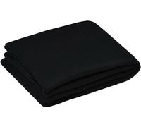 STOF | Couvertures - CARLTON - 125x150 cm - Noir - Doux et confortable - Idéal pour chaque maison